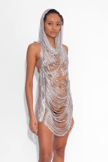 Chainmail Hood in Silver