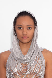 Chainmail Hood in Silver